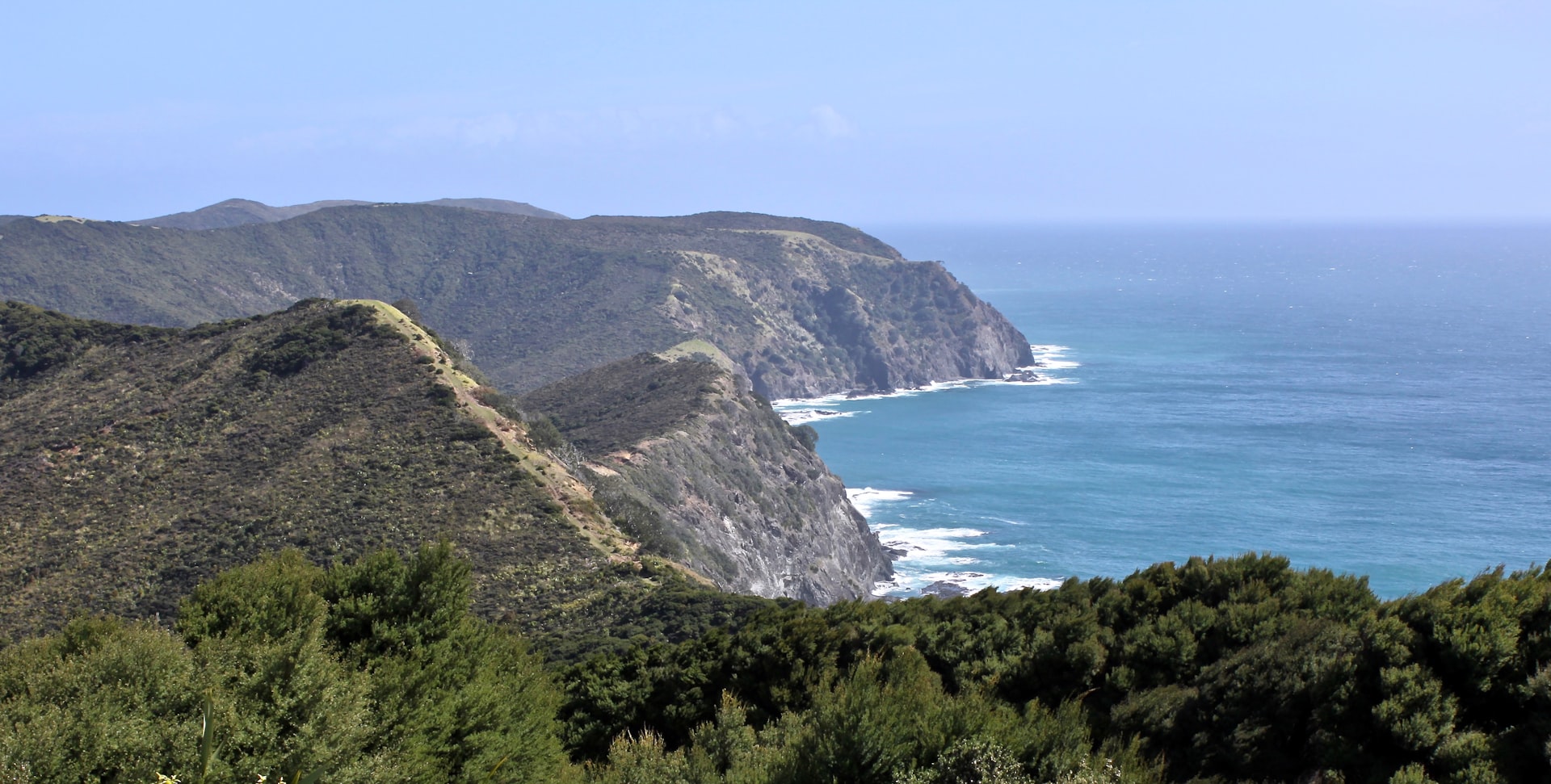 Coastal hiking trail overlooking Dillon Beach